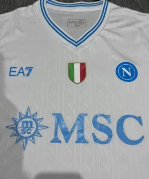 SSC Napoli Camiseta 2025 2026 Segunda Blanca - Camiseta Serie A SSC Napoli | escamisetasfutbol