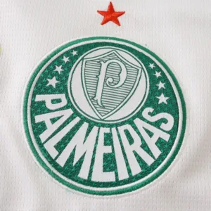 SE Palmeiras Camiseta 2026 2027 Segunda Blanca - Camiseta Kidsuper X Se Palmeiras Graphic Masculina | escamisetasfutbol