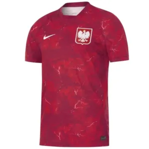Polonia Camiseta 2026 Segunda Roja - Camiseta Polonia | escamisetasfutbol