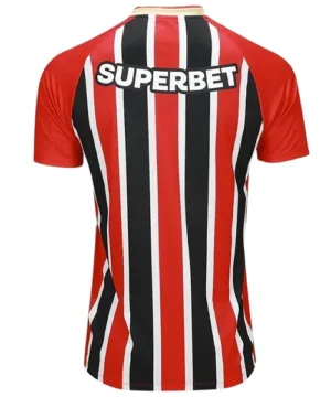 São Paulo Camiseta 2025 2026 Segunda Roja - Camiseta São Paulo 2026 | escamisetasfutbol