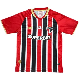 São Paulo Camiseta 2025 2026 Segunda Roja - Camiseta São Paulo 2026 | escamisetasfutbol