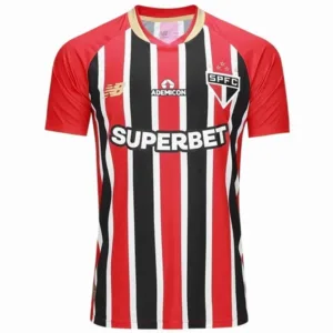 São Paulo Camiseta 2025 2026 Segunda Roja - Camiseta São Paulo 2026 | escamisetasfutbol