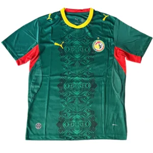 Senegal Camiseta 2026 Segunda Verde - Camiseta Senegal | escamisetasfutbol