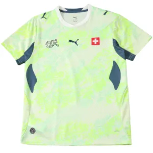 Suiza Camiseta 2026 Segunda Verde - Camiseta Suiza Mundial 2026 | escamisetasfutbol
