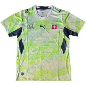 Suiza Camiseta 2026 Segunda Verde - Camiseta Suiza Mundial 2026 | escamisetasfutbol