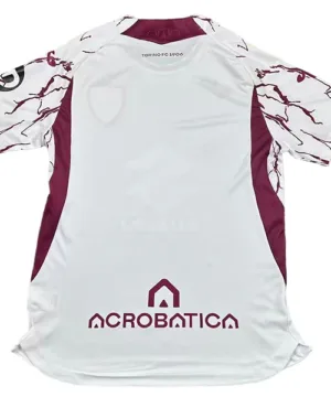 Torino Camiseta 2025 2026 Segunda Blanca - Camiseta Serie A Torino | escamisetasfutbol