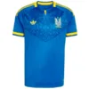 Ucrania Camiseta 2026 Segunda Azul - Camiseta Ucrania Mundial 2026 | escamisetasfutbol
