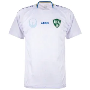 Uzbekistán Camiseta 2023 Segunda Blanca - Camiseta Uzbekistán Mundial 2026 | escamisetasfutbol