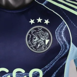 Ajax Camiseta Edición Jugadores 2025 2026 Segunda Azul - Camiseta Ajax | escamisetasfutbol