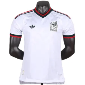 México Camiseta Edición Jugadores 2026 Segunda Blanca - Camiseta Selección México | escamisetasfutbol