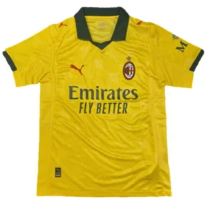 AC Milan Camiseta 2025 2026 Tercera Amarilla - Camiseta Ac Milan | escamisetasfutbol