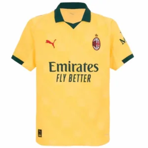 AC Milan Camiseta 2025 2026 Tercera Amarilla - Camiseta Ac Milan | escamisetasfutbol