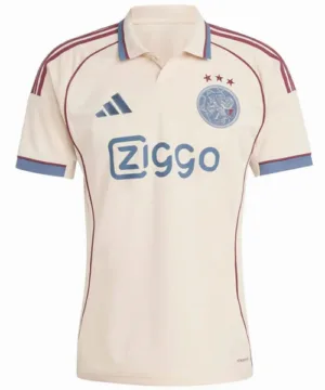 Ajax Camiseta 2025 2026 Tercera Amarilla - Camiseta Ajax | escamisetasfutbol