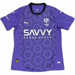 Al Hilal Saudi Camiseta 2024 2025 Tercera Púrpura - Al Hilal Saudi Football Club Camiseta | escamisetasfutbol