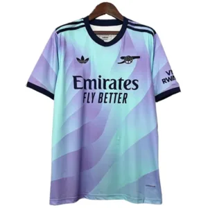 Arsenal Camiseta 2024 2025 Tercera Púrpura - Camiseta Arsenal | escamisetasfutbol