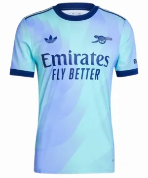 Arsenal Camiseta 2024 2025 Tercera Púrpura - Camiseta Arsenal | escamisetasfutbol