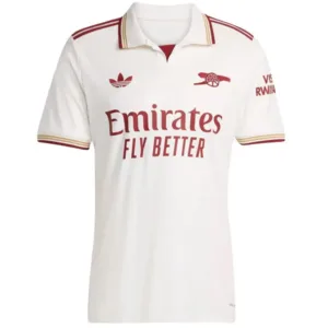 Arsenal Camiseta 2025 2026 Tercera Blanca - Camiseta Arsenal | escamisetasfutbol