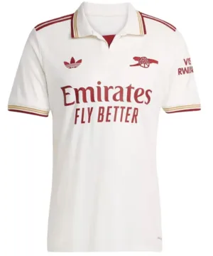 Arsenal Camiseta 2025 2026 Tercera Blanca - Camiseta Arsenal | escamisetasfutbol