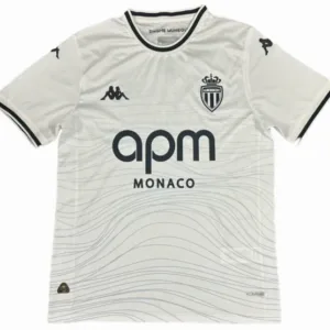 AS Monaco Camiseta 2024 2025 Tercera Blanca - Camiseta As Monaco | escamisetasfutbol