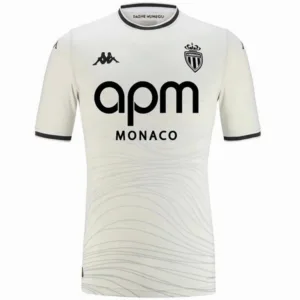 AS Monaco Camiseta 2024 2025 Tercera Blanca - Camiseta As Monaco | escamisetasfutbol
