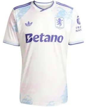 Aston Villa Camiseta 2025 2026 Tercera Blanca - Camiseta Aston Villa | escamisetasfutbol