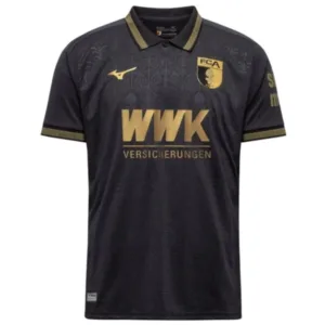FC Augsburg Camiseta 2025 2026 Tercera Negra - Camiseta Fc Augsburg | escamisetasfutbol