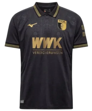 FC Augsburg Camiseta 2025 2026 Tercera Negra - Camiseta Fc Augsburg | escamisetasfutbol