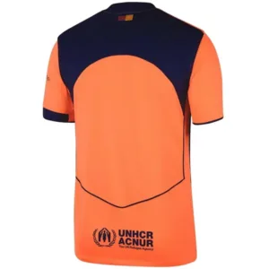 FC Barcelona Camiseta 2025 2026 Tercera Naranja - Camiseta Barcelona | escamisetasfutbol