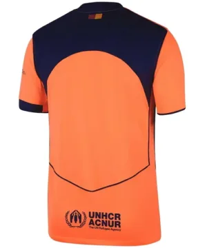 FC Barcelona Camiseta 2025 2026 Tercera Naranja - Camiseta Barcelona | escamisetasfutbol