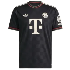 Bayern Múnich Camiseta 2025 2026 Tercera Negra - Camiseta Bayern Múnich 2026 | escamisetas-futbol.com