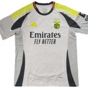SL Benfica Camiseta 2024 2025 Tercera Gris | escamisetasfutbol