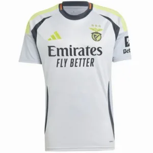 SL Benfica Camiseta 2024 2025 Tercera Gris | escamisetasfutbol
