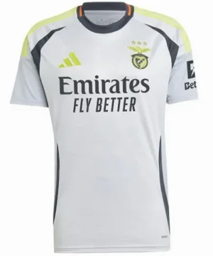 SL Benfica Camiseta 2024 2025 Tercera Gris | escamisetasfutbol