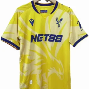 Crystal Palace Camiseta 2024 2025 Tercera Amarilla - Camiseta Crystal Palace | escamisetasfutbol