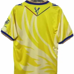Crystal Palace Camiseta 2024 2025 Tercera Amarilla - Camiseta Crystal Palace | escamisetasfutbol