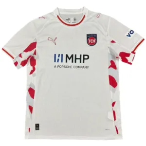 1. FC Heidenheim Camiseta 2025 2026 Tercera Blanca - 1 Fc Heidenheim 1846 Camiseta | escamisetas-futbol.com