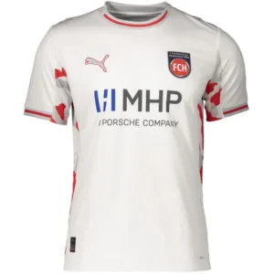 1. FC Heidenheim Camiseta 2025 2026 Tercera Blanca - 1 Fc Heidenheim 1846 Camiseta | escamisetas-futbol.com