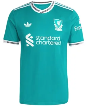 Liverpool Camiseta 2025 2026 Tercera Verde - Camiseta Liverpool | escamisetasfutbol
