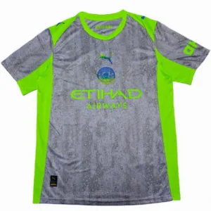 Manchester City Camiseta 2025 2026 Tercera Gris - Camiseta Manchester City | escamisetasfutbol