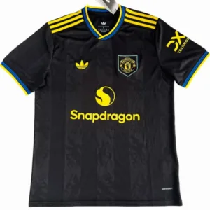 Manchester United Camiseta 2025 2026 Tercera Negra - Camiseta Manchester United | escamisetasfutbol