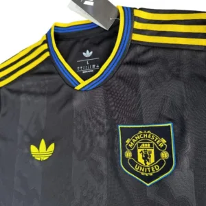 Manchester United Camiseta 2025 2026 Tercera Negra - Camiseta Manchester United | escamisetasfutbol