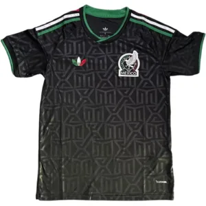 México Camiseta 2026 Tercera Negra - Camiseta Selección México | escamisetasfutbol