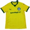 SE Palmeiras Camiseta 2025 2026 Tercera Amarilla - Camiseta Kidsuper X Se Palmeiras Graphic Masculina | escamisetasfutbol