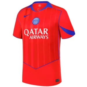 Paris Saint Germain Camiseta 2025 2026 Tercera Roja - Camiseta Paris Saint Germain | escamisetasfutbol