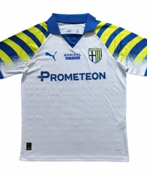 Parma Camiseta 2025 2026 Tercera Blanca - Camiseta Real Madrid Parmalat | escamisetasfutbol