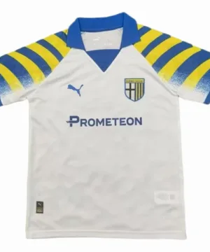 Parma Camiseta 2025 2026 Tercera Blanca - Camiseta Real Madrid Parmalat | escamisetasfutbol