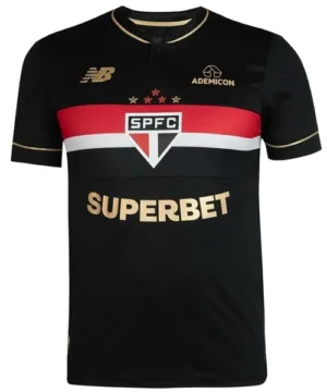 São Paulo Camiseta 2025 2026 Tercera Negra - Camiseta São Paulo 2026 | escamisetasfutbol