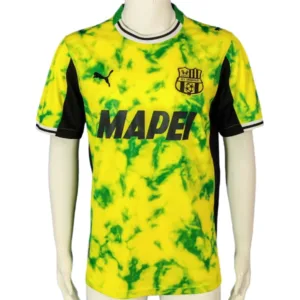 Sassuolo Camiseta 2025 2026 Tercera Amarilla - Camiseta Serie A Sassuolo | escamisetasfutbol
