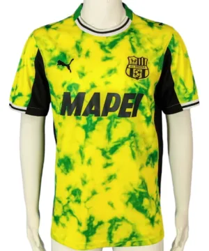 Sassuolo Camiseta 2025 2026 Tercera Amarilla - Camiseta Serie A Sassuolo | escamisetasfutbol