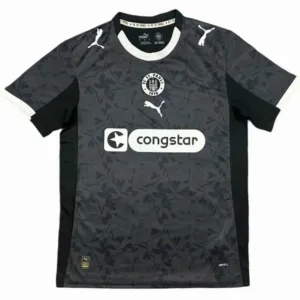 FC St. Pauli Camiseta 2025 2026 Tercera Negra - Camiseta Fc St Pauli | escamisetasfutbol